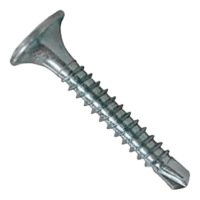 Tornillo volcanita 6x1 5/8'' punta bronca zincado 1 unidad (tornillo 24)