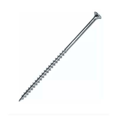 Tornillo drywall #10x4'' punta fina zinc. x unidad (tornillo 1)1