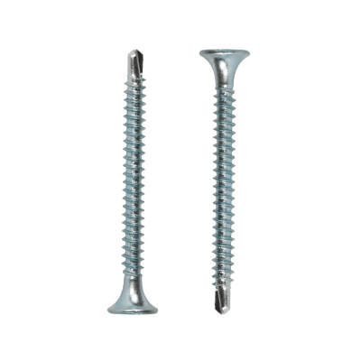 Tornillo volcanita 6x1 5/8'' punta bronca zincado 1000 pzas aprox.1