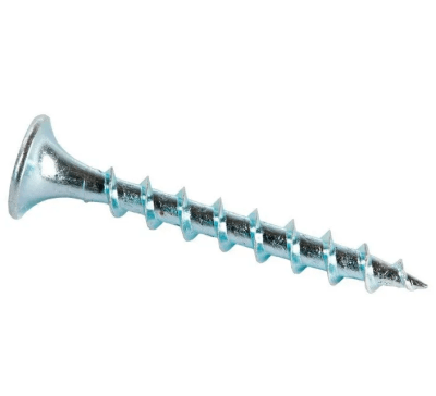 Tornillo volcanita #6x1'' rosca madera zinc. 500 pzas