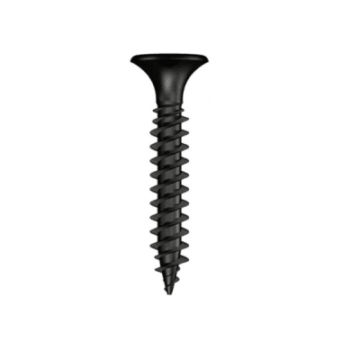 Tornillo drywall 6''x1'' rosca metal pavonado 1 unidad