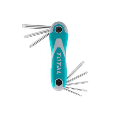 Juego de llaves Torx 8 pzas Total