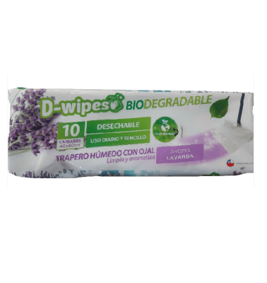 Trapero humedo lavanda 10 unidades