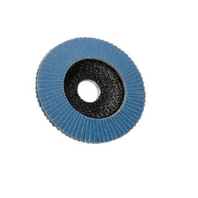 Disco traslapado 4 1/2'' G-40 fierro y acero Makawa (disco flap)