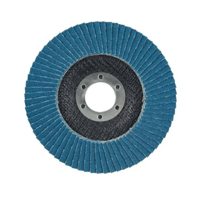 Disco traslapado 4 1/2'' G-100 fierro y acero Asaki (disco flap)