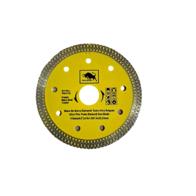 Disco diamantado ultrafino 4 1/2'' Toro Negro