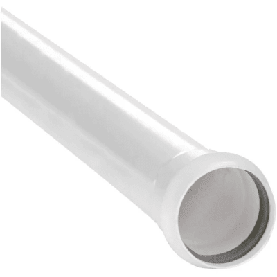 Tubo pvc sanitario 50mm blanco 6 metros