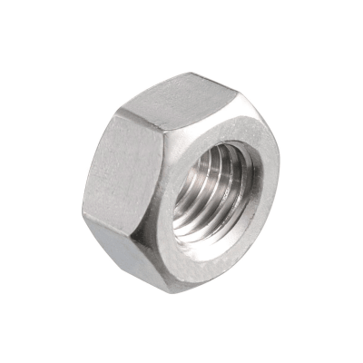 Tuerca hexagonal 1/4''-20 zincada 1 unidad