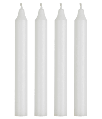 Velas 4 unidades