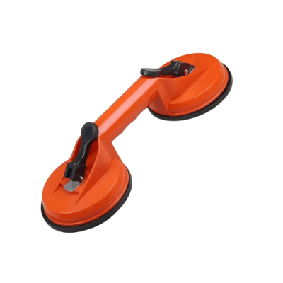 Ventosa 2 copas 5'' para vidrio Makawa