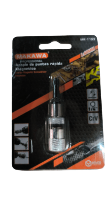 Acople de puntas rapida magnetico 1/4'' x 60mm