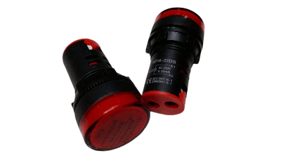 Luz piloto rojo 22mm 220V