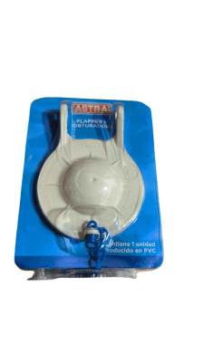 Flapper PVC WC con cadena plastico