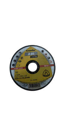 Disco de corte 4 1/2'' A 60 extra ac. inox.1