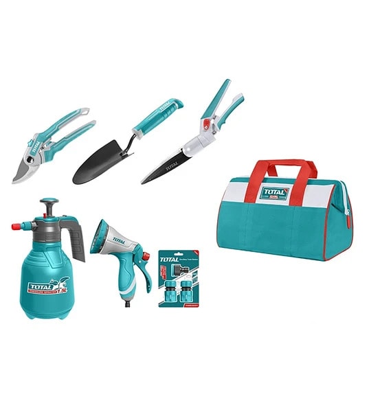 Combo bolso de jardineria manual 7 pzas TOS23048 Total1