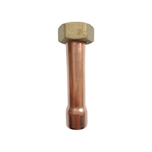 Cola de calefon 1/2'' recta estandar2