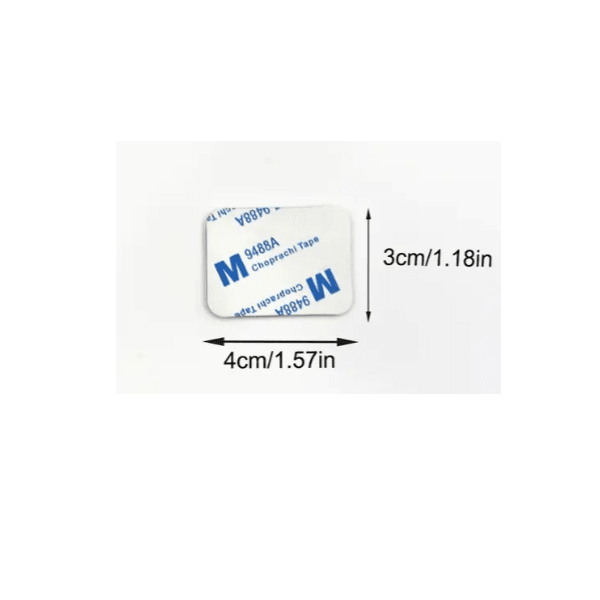 Cinta adhesiva doble cara 3cmx4cm 1 unidad 1