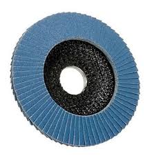 Disco traslapado 4 1/2'' G-80 fierro y acero Makawa (disco flap)1