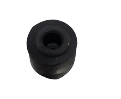 Goma tope para puerta Ø25mm negro 0