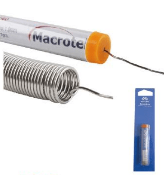 Soldadura estaño 60% Ø3m Macrotel (para cautín)3