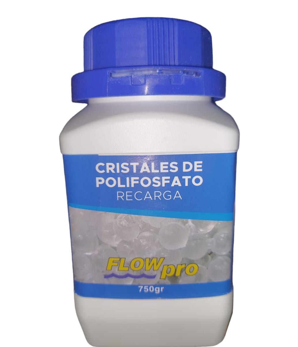 Recarga cristales de polifosfato para filtros 750 gr Flowpro 0