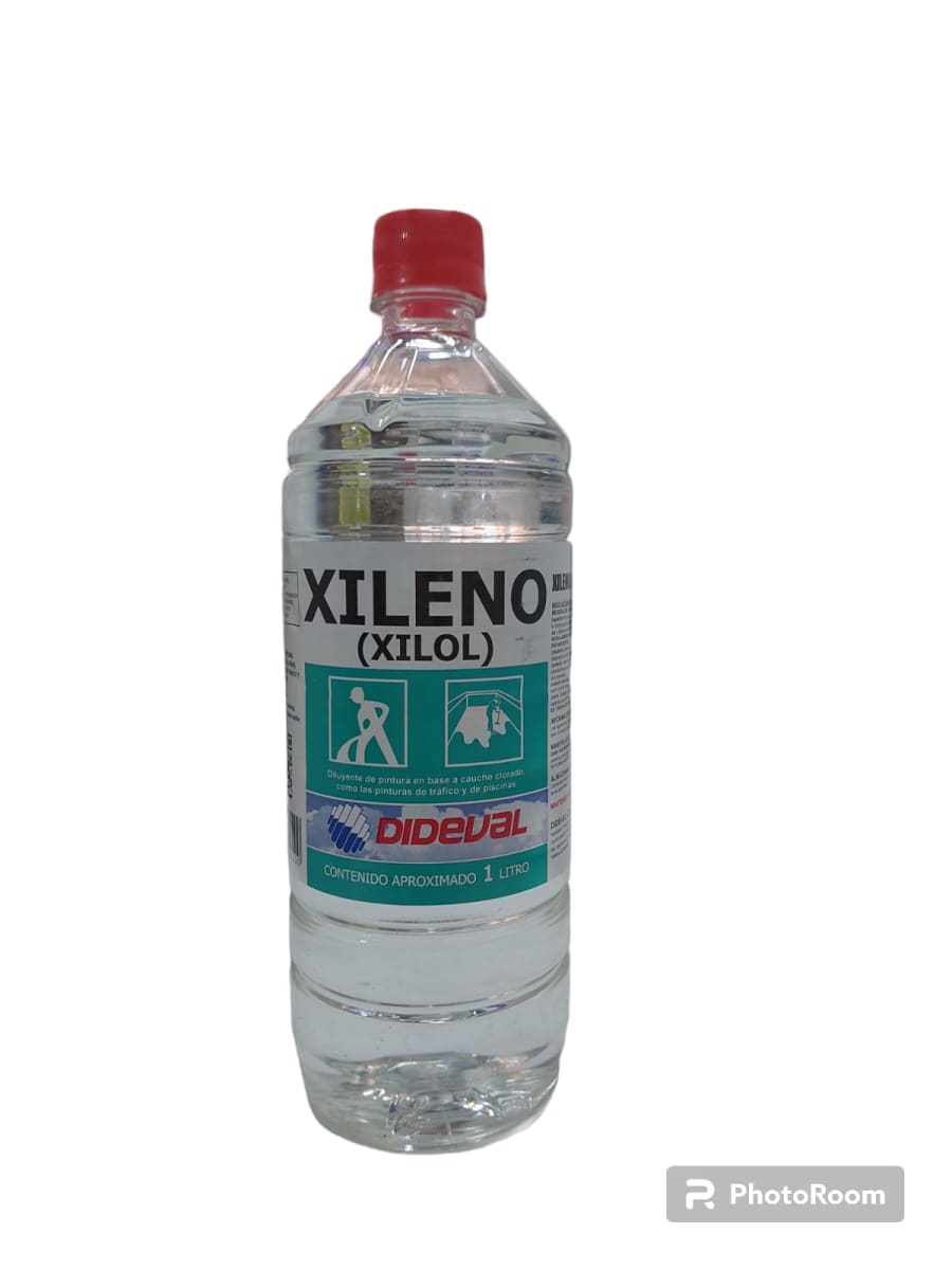 Xileno 1 litro Dideval (Xilol)2