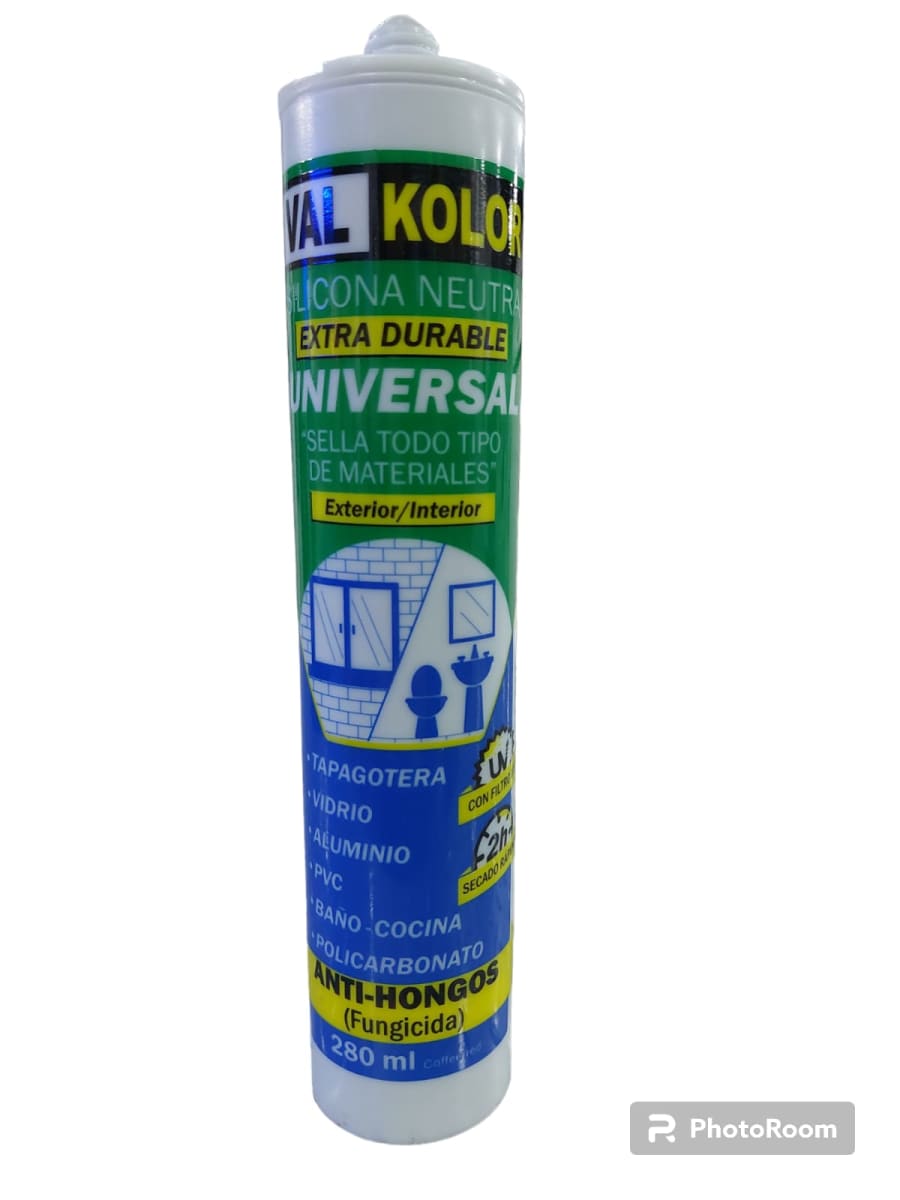Silicona neutra universal coffe-red anti-hogos 280 ml. 0