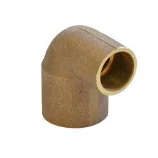 Codo terminal bronce 1/2'' SO x 3/8'' SO 0