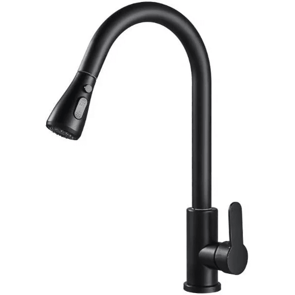 Monomando lavaplatos mango extensible negro (exhibición 4) 0