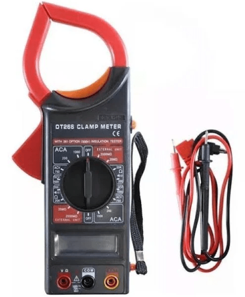 Multitester digital con gancho DT3062
