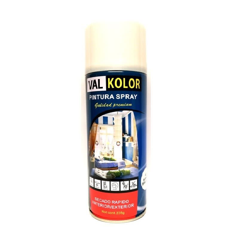 Pintura spray blanco mate 300gr. Val Kolor2