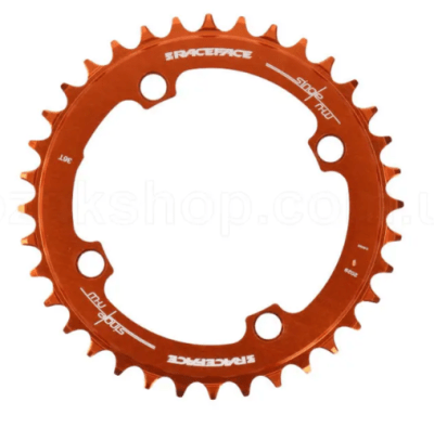 CORONA RACEFACE RNW NARROW 104  NARANJA SIMETRICA