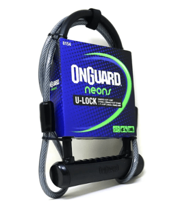 CANDADO ONGUARD U-LOCK NEONS