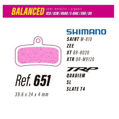 PASTILLAS LESS SHIMANO