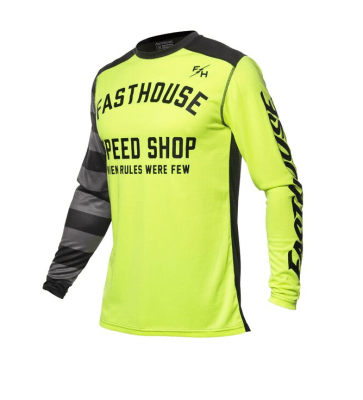 JERSEY FASTHOUSE ETERNALCARBON AMARILLO/NEGRO