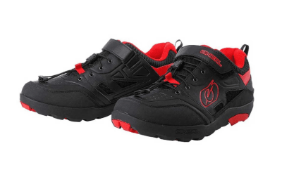 ZAPATILLA ONEAL TRAVERSE FLAT BLACK/RED TALLA 9