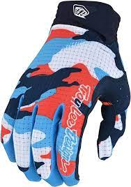 GUANTES  AIR GLOVE CAMO NAVY ORANGE