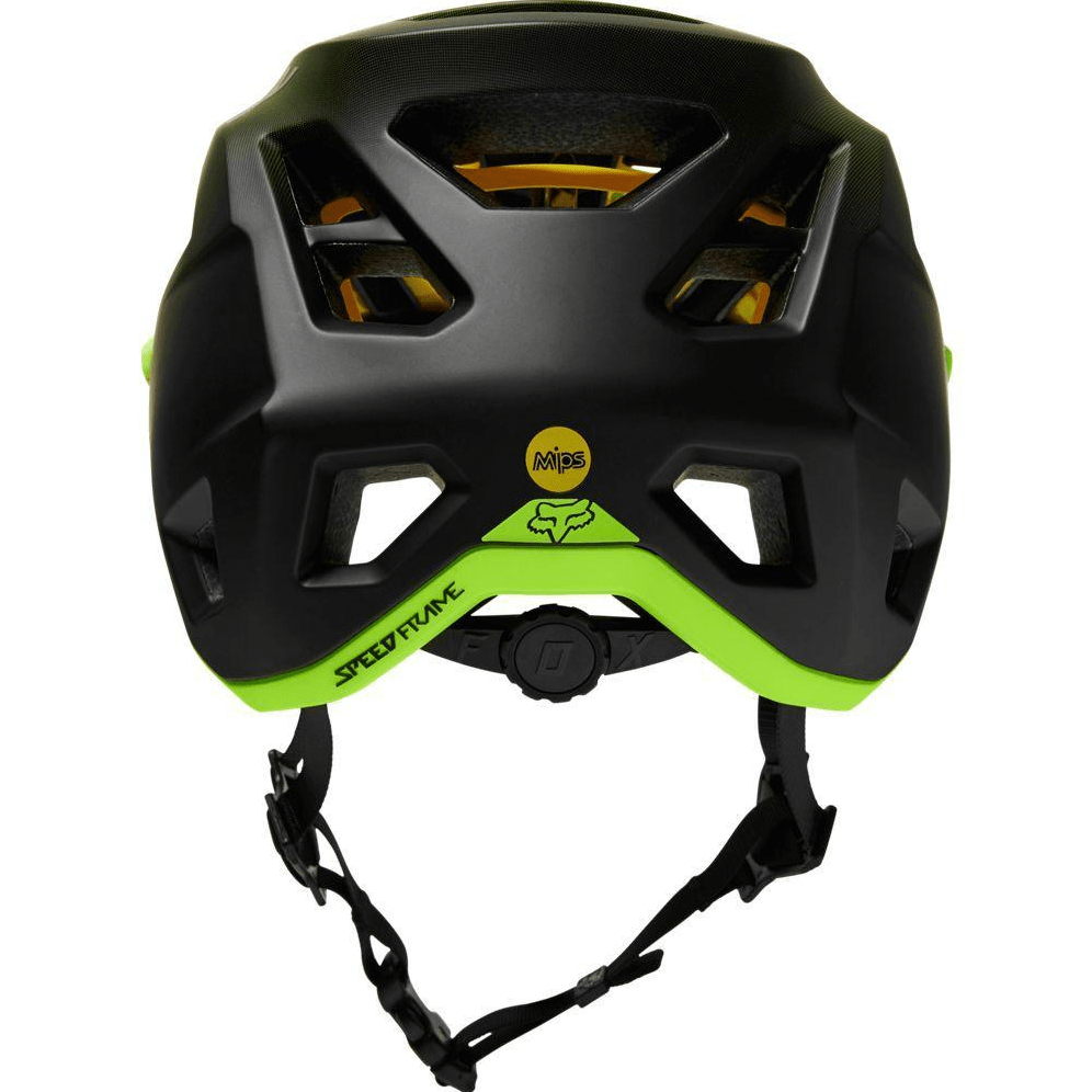 CASCO SPEEDFRAME MIPS NEGRO/AMARILLO TALLA M4