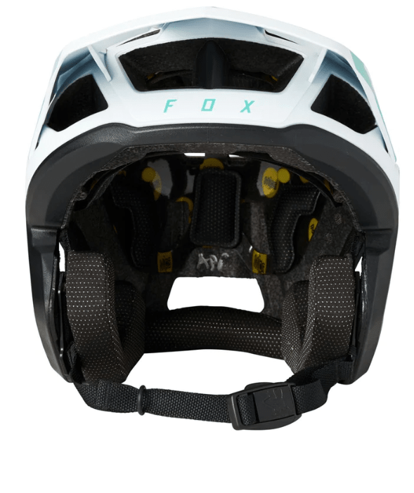 CASCO FOX DROPFRAME BLANCO VERDE TALLA L3