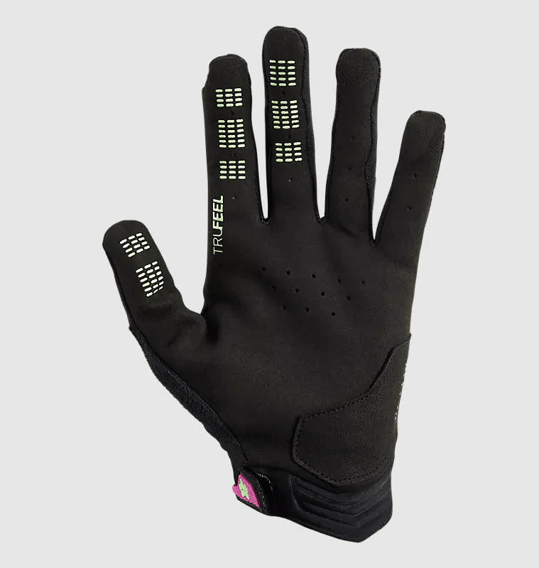 GUANTES DEFEND RACE NEGRO/VERDE2