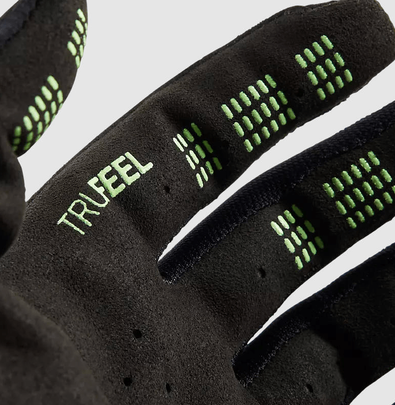 GUANTES DEFEND RACE NEGRO/VERDE3