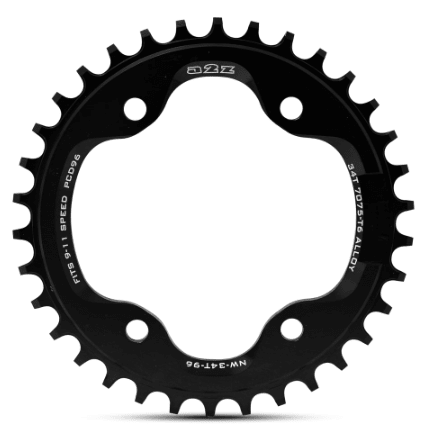 CORONA A2Z 96MMX NAROW BLACK ASIMETRICA1