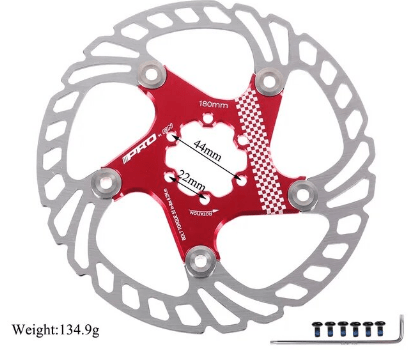 DISCO FRENO GENERICO 3 PRO  ROJO1