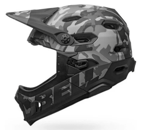 Casco Bell Super DH MIPS Negro/Camo2