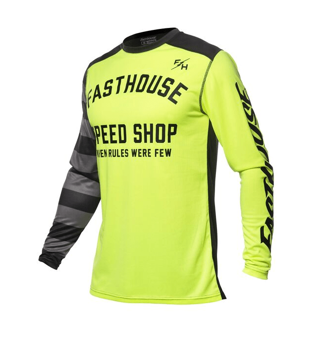 JERSEY FASTHOUSE ETERNALCARBON AMARILLO/NEGRO1