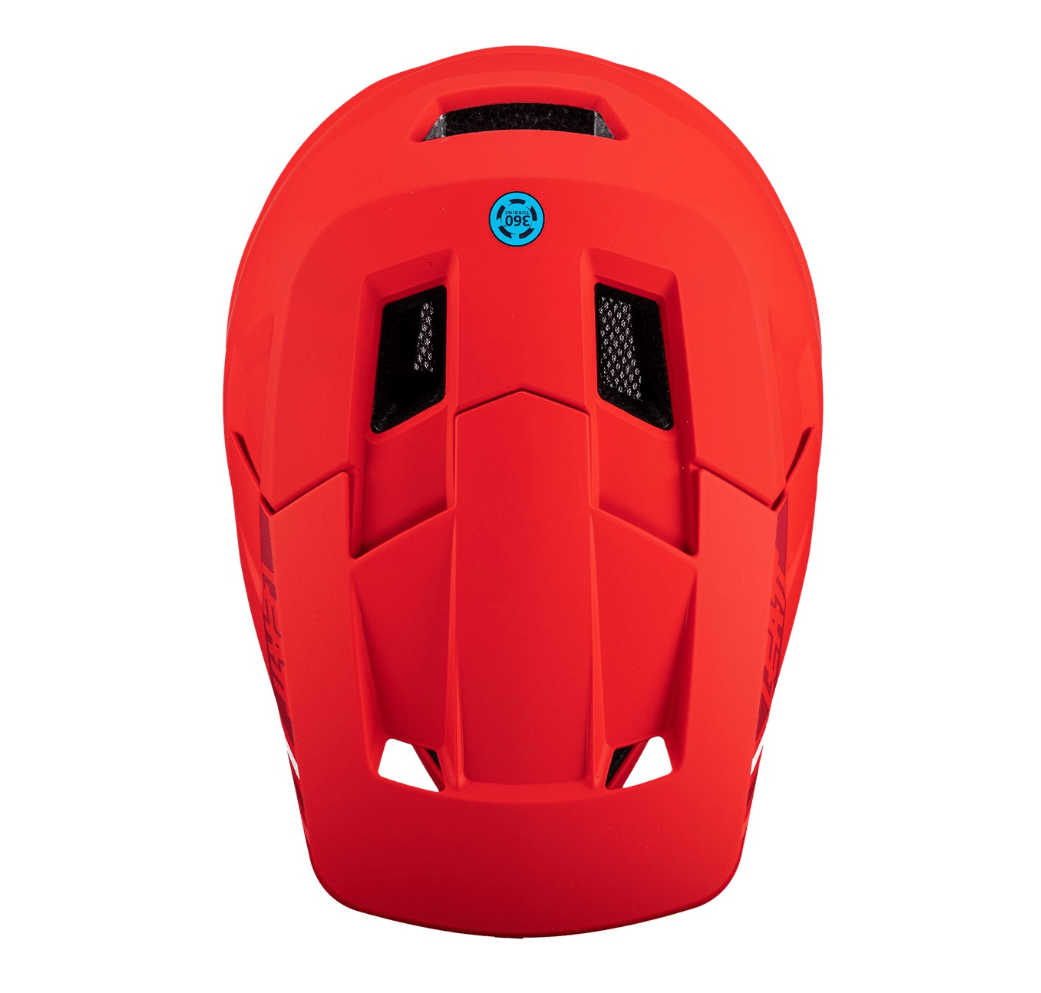 CASCO LEATT MTB GRAVITY 1.0 RED3