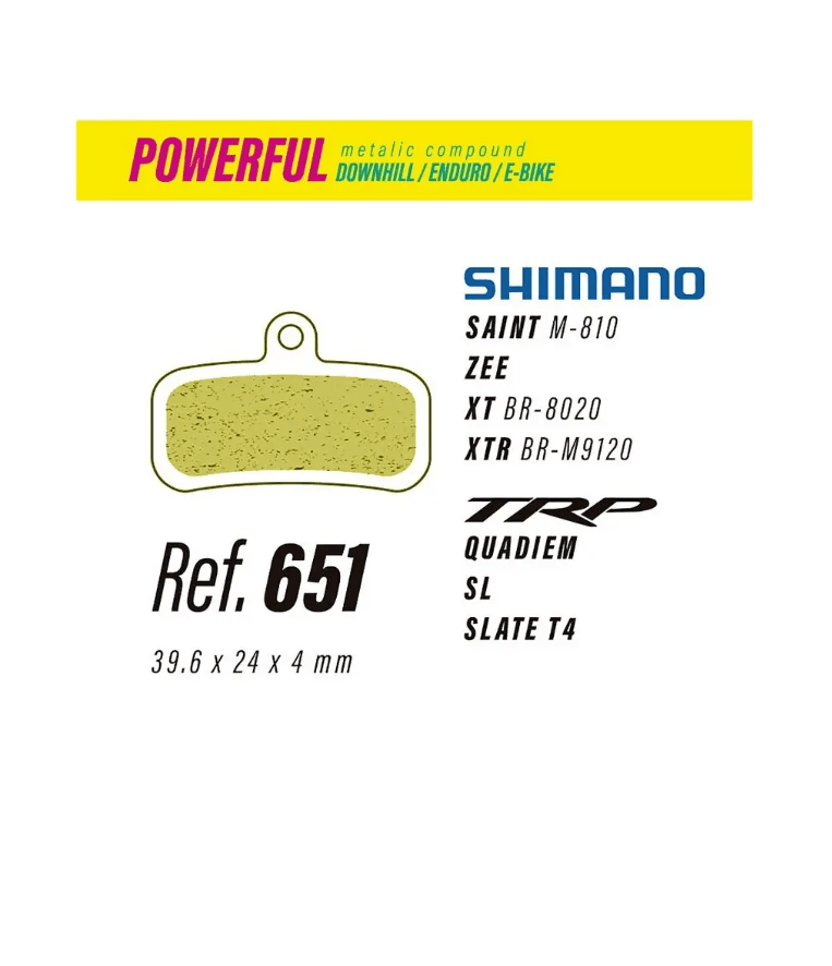 PASTILLAS LESS SHIMANO2