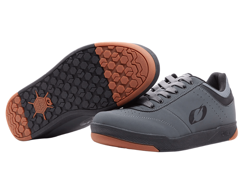 ZAPATILLA ONEAL PUMPS FLAT GRAY/BLACK TALLA 10.53