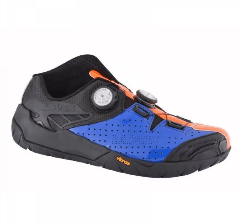 ZAPATILLAS LUCK ENDURO AZUL/NARANJO1