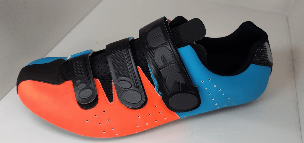 ZAPATILLAS LUCK MTB 39 CELESTE/NARANJO1